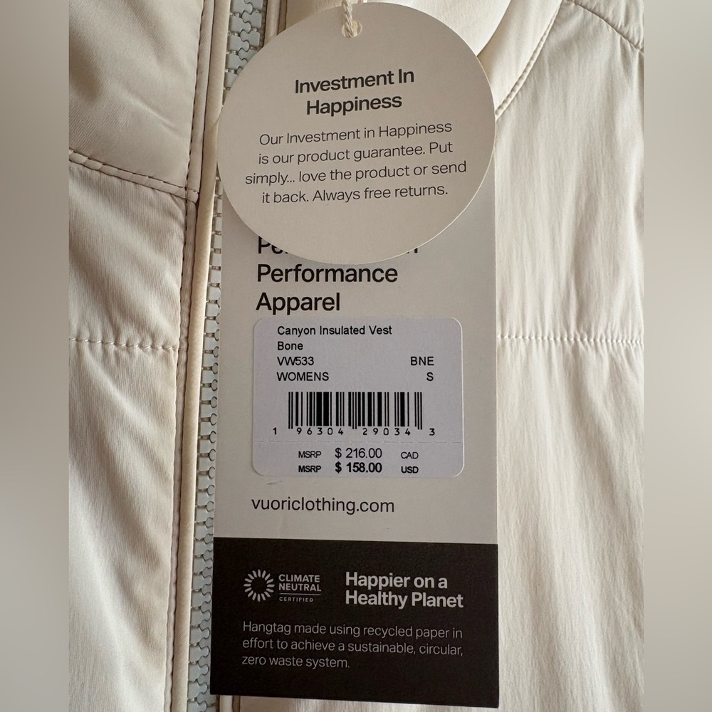 Vuori Women's Canyon Insulated Vest - Picture 3 of 6